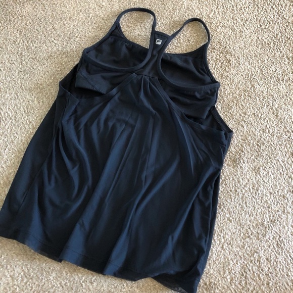 Fabletics sports bra drape tank top in size XS - Picture 2 of 4